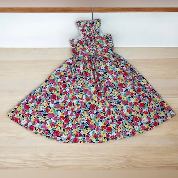 Vintage Robbie Bee 100% Cotton Floral Dress Size 10 - Picture 5 of 15